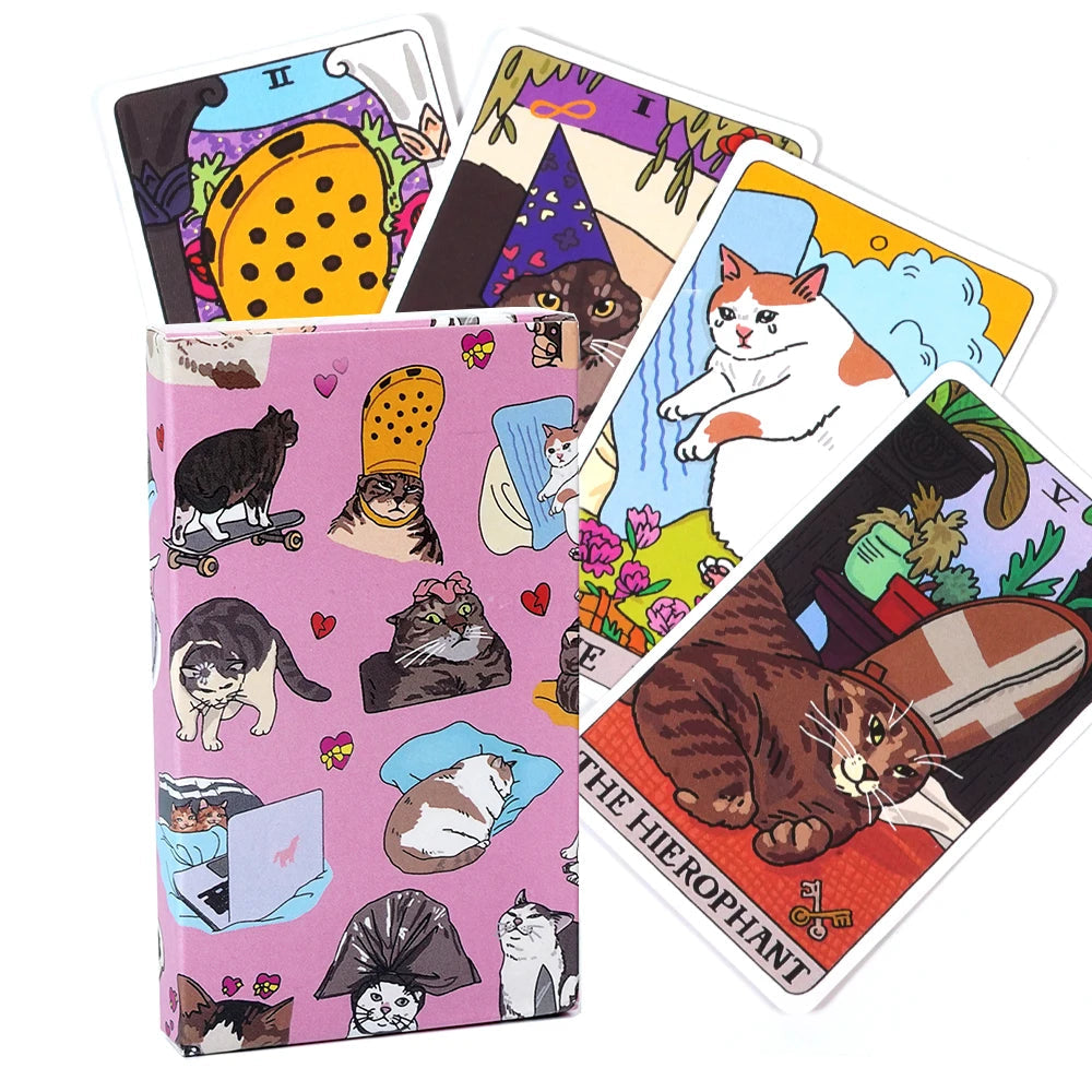 Cat Meme Tarot Major Arcana deck