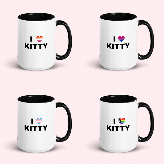 I Heart Kitty Mug