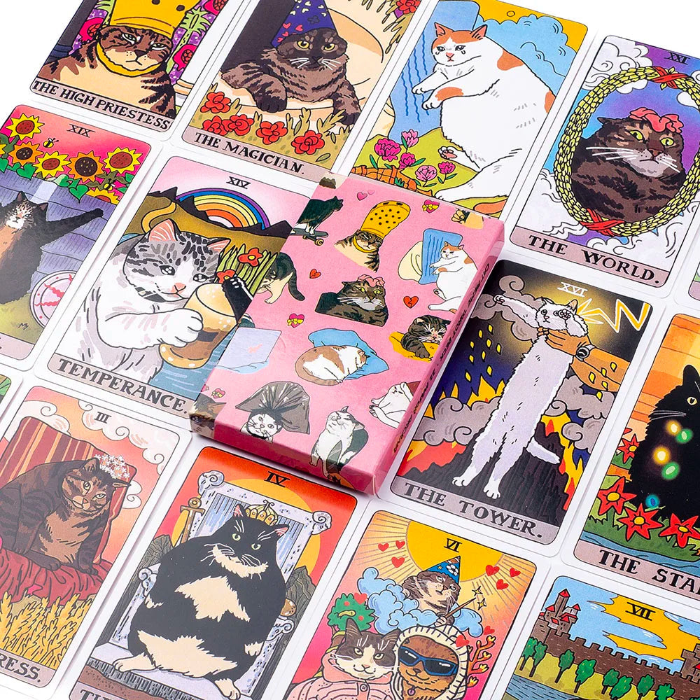 Cat Meme Tarot Major Arcana deck