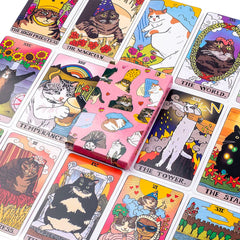 Cat Meme Tarot Major Arcana deck